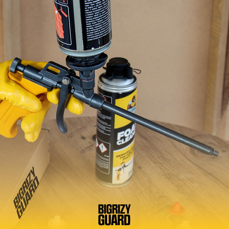 Spray Foam Gun, 1 Professional Expanding Foam Dispensing Gun with 9 Nozzles 1 Pack