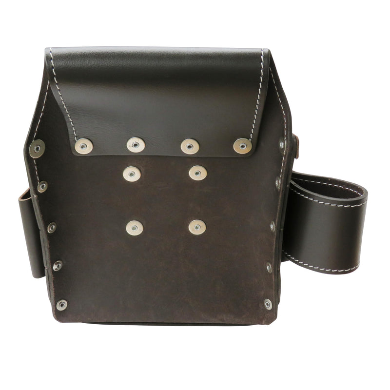 AWP Oil-Tan Leather Electrician Tool Pouch 1LL-526-2 , Brown
