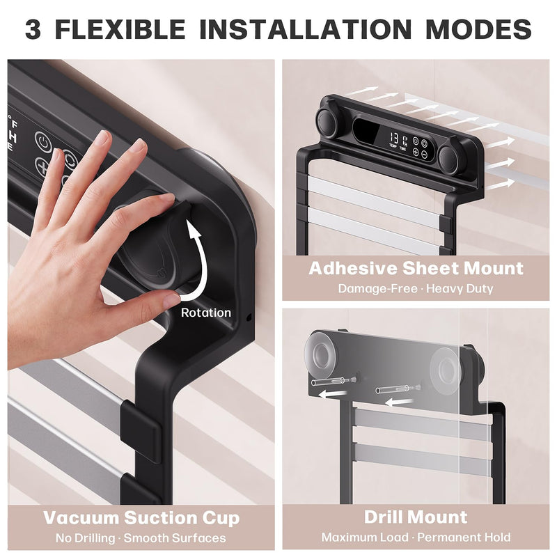 IGRL Electric Towel Warmer Wall Mounted