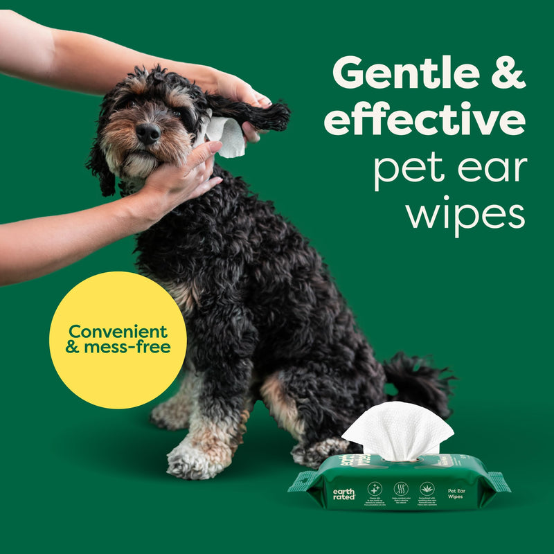 Earth Rated Ultimate Dog Grooming Bundle - Includes Unscented Dog Grooming Wipes, Hypoallergenic Plant Based Dog Ear Wipes, Hypoallergenic Plant Based Dog Eye Wipes - PawsPlanet Australia