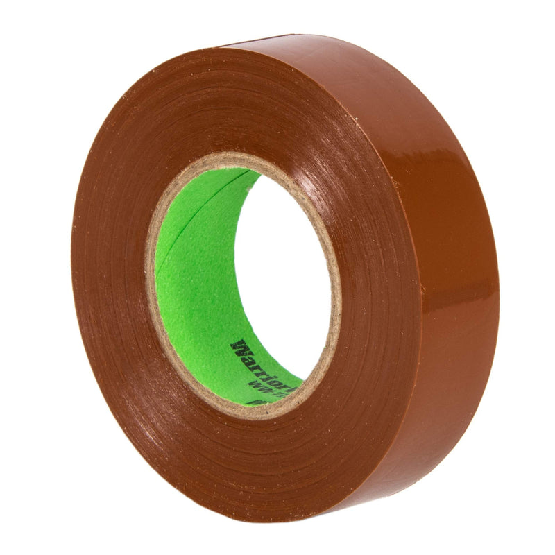 WarriorWrap General 3/4 in. x 60 ft. 7 mil Vinyl Electrical Tape, Brown