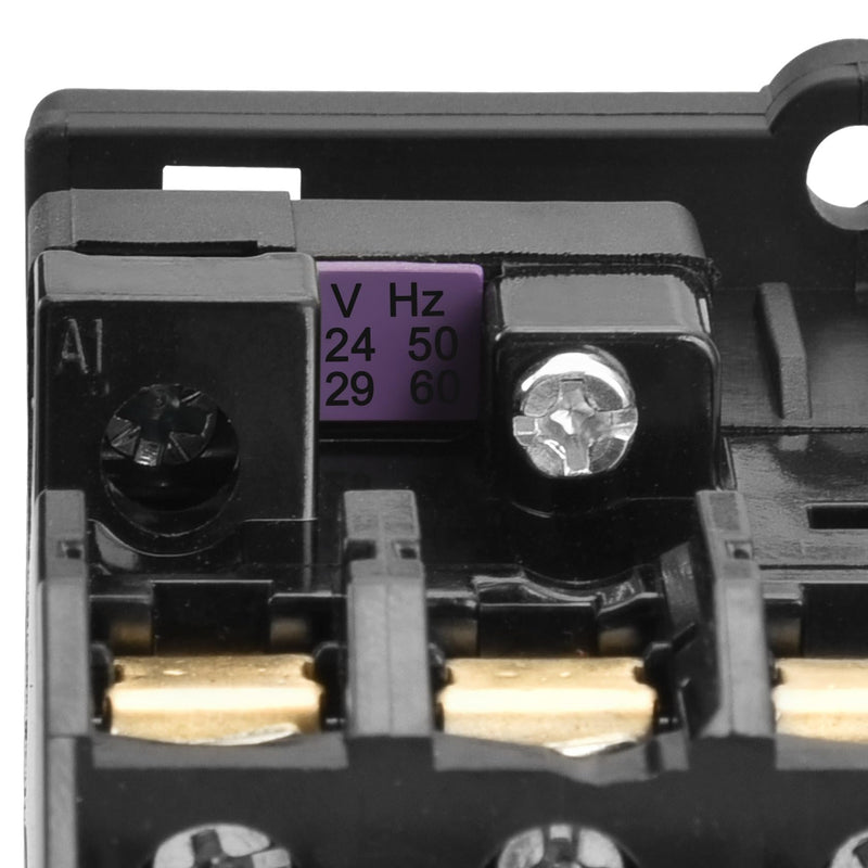 Heschen AC Contactor CJX1-22/22 24V Coil 50/60Hz 9.5KW 3 Pole 2NO+2NC 380V 22A