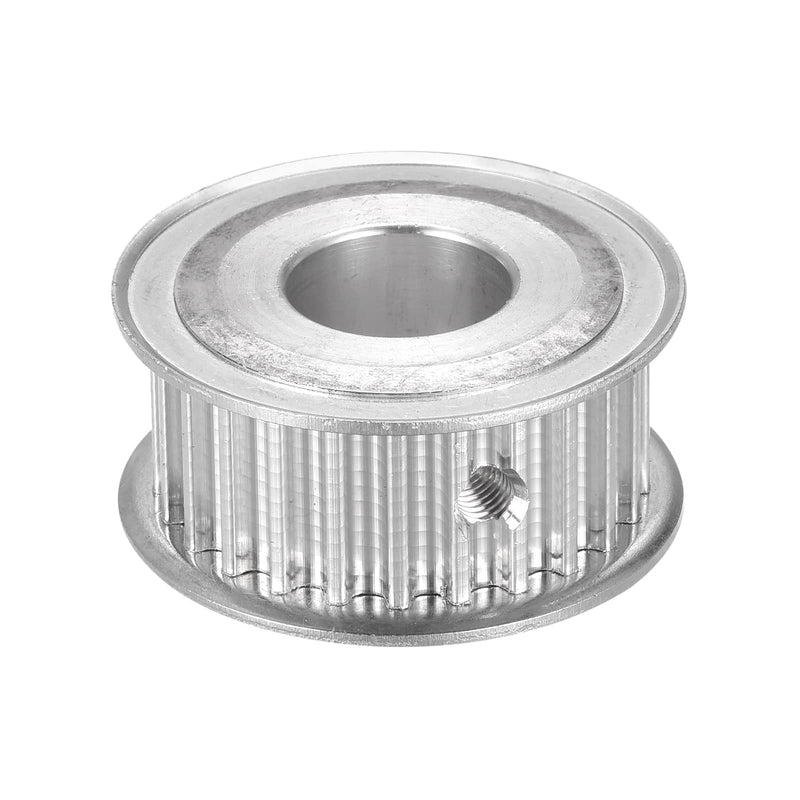MECCANIXITY 5M 25Teeth Timing Pulley Synchronous Wheel Timing Belt Drive Without Step 5mm Pitch 14mm Bore for Belt, 3D Printer, CNC