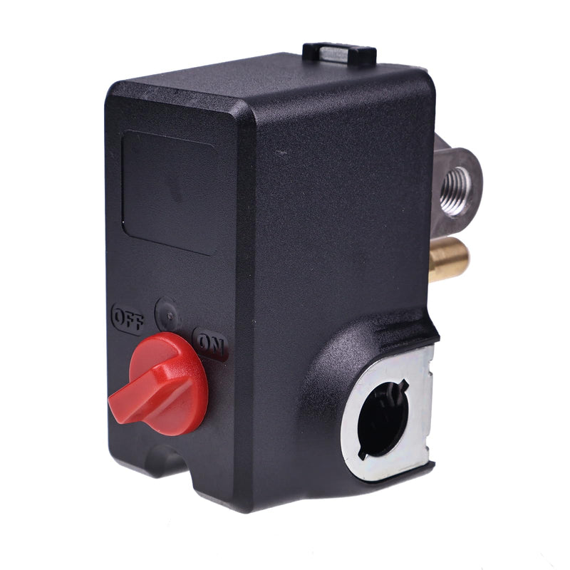 4port 95/125psi Pressure Switch 321020000F for Condor MDR 21-EA/11 | W/Unloader & ON-OFF Lever