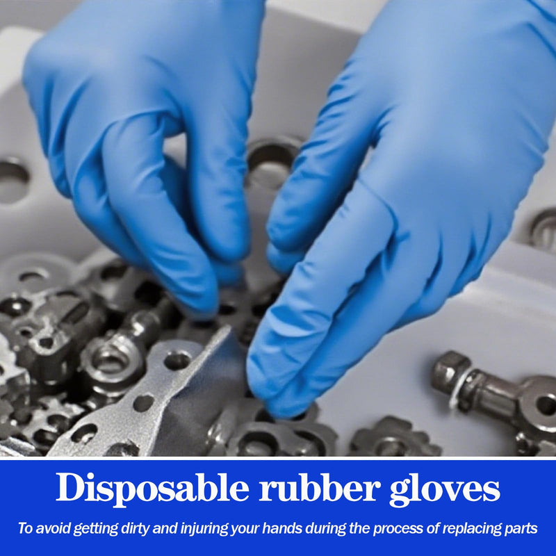 2 Pack 244194 Pump Repair Kit with Disposable Gloves fit for Graco Ultra Max II 390 395 490 495 595 LineLazer 3400 2