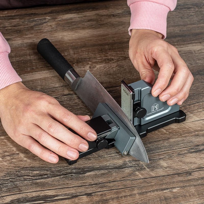 Replacement Whetstone Plates Set – Includes 3 Plates: #400, #800, and #1000 Grit for Precision Sharpening & Honing - Compatible Only with Parkway Home Adjustable Rolling Knife Sharpener #400, #800 & #1000 Grit Plates