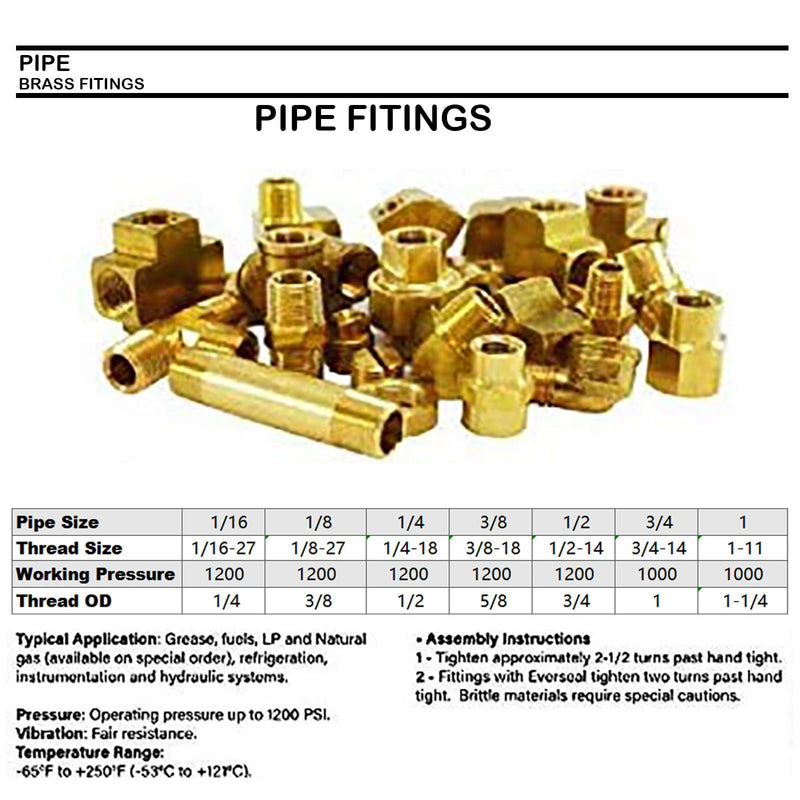2 Pack Brass Fitting,1/4" NPT Male Pipe to 1/4" NPT Female Pipe, 90 Degree Barstock Street Elbow 2 Pack 1/4 npt elbow