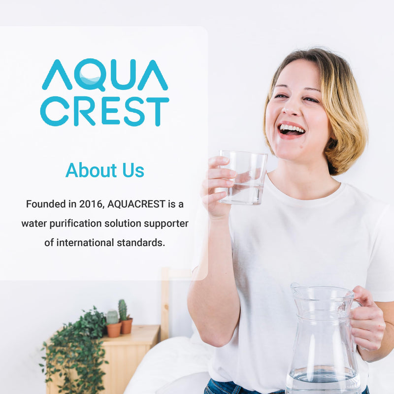 AQUA CREST PF-AL Alkaline Water Filter Replacement for Waterdrop® Pitchers Alkaline-Blue 3 Count