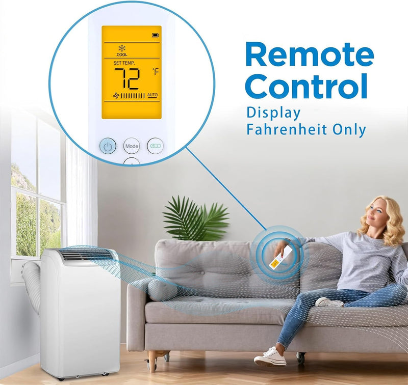 Replacement for Senville LETO Series Mini Split Air Conditioner Remote
