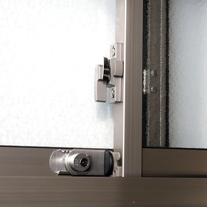 Nihon Lock Service DS-H-15 Hairenu Window Sash Security Lock, Entry Prevention, Hairenu w/ Key - NewNest Australia