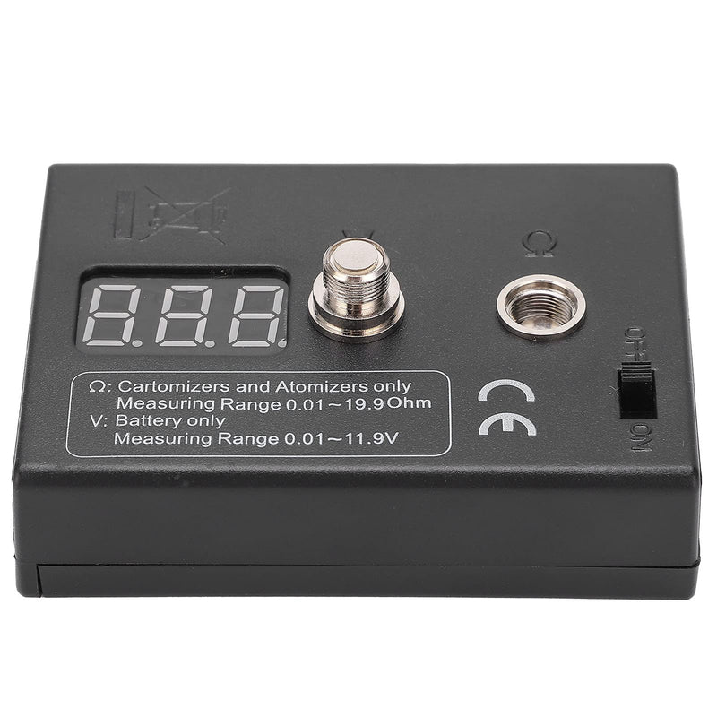 0.01-20Ω Resistance OHM Meter Measuring Reader Coil Tester for Atomizer