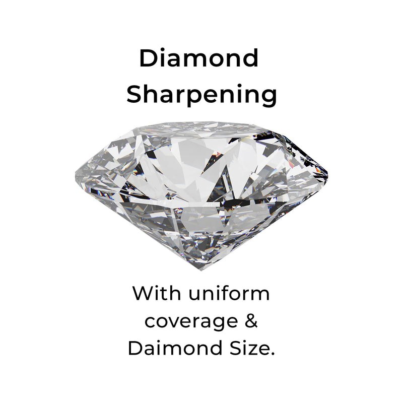 Diamond Machining Technology (DMT), 6-in. Diamond Dia-Sharp Whetsone Bench Stone, Coarse Grit Sharpener (D6C)