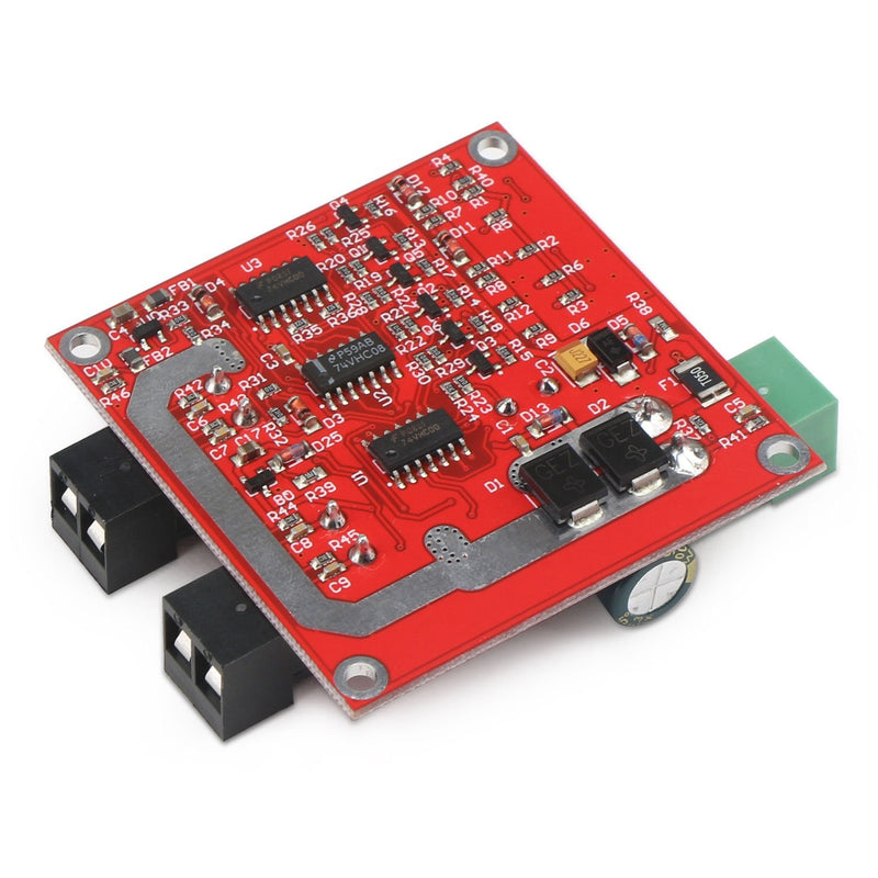 DROK DC Motor Driver 2pcs, L298 Dual H Bridge Motor Speed Controller DC 6.5V-27V 7A PWM Motor Regulator Board 12V 24V Electric Motor Control Module Industrial 160W with Optocoupler Isolation 160W/Pack of 2