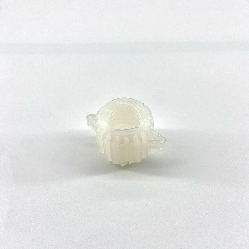 WP777533 Trunnion Nut Replaces 777533 749059 14210387 2869 Replacement Power Nut for Trash Compactor Ram Drive Screw,White(1 Pack)