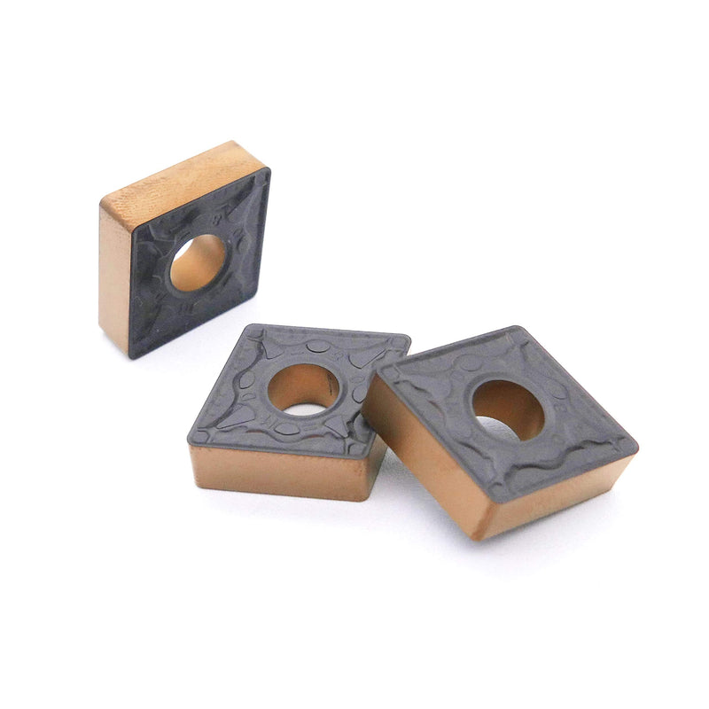 CNMG431 / CNMG120404-PM of CNC Carbide Inserts for Steel Turning Cutting Tools, The Chip Breaker PM fit for Semi-Finishing Metal Cutting, 10 PCS.