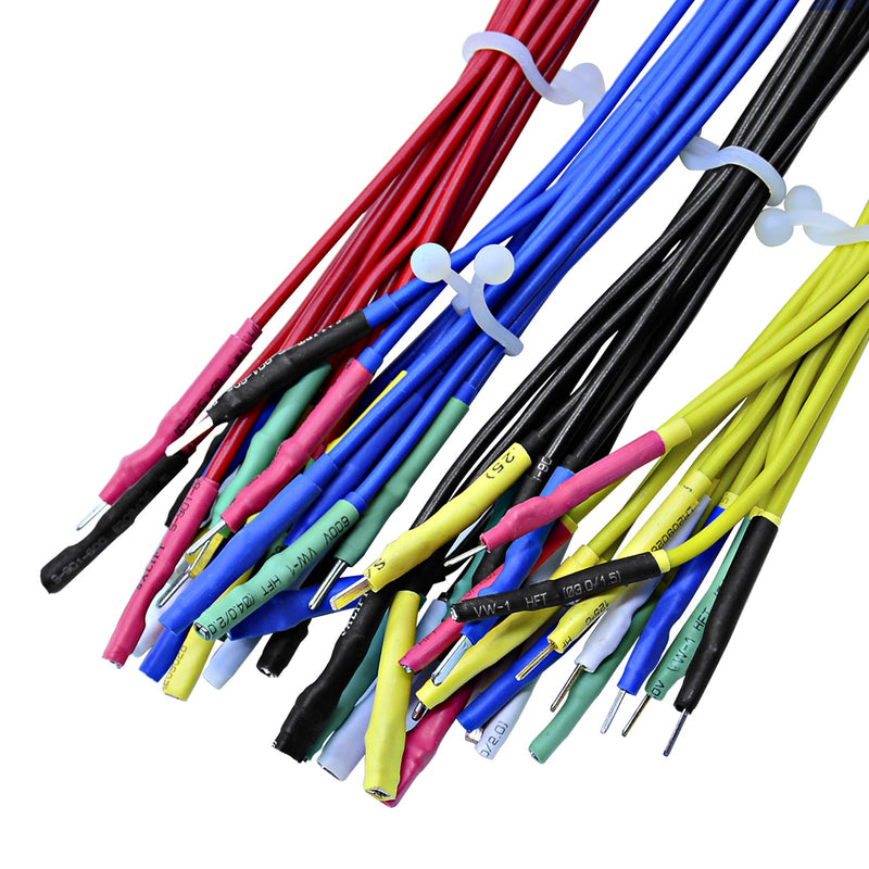 HT306 4 Connectors Sizes Universal Breakout Leads, 6 Channel Test Lead Set for Automotive Oscilloscope Diagnostic, 0.6 mm, 1.5 mm, 2.3 mm and 2.8 mm HT306