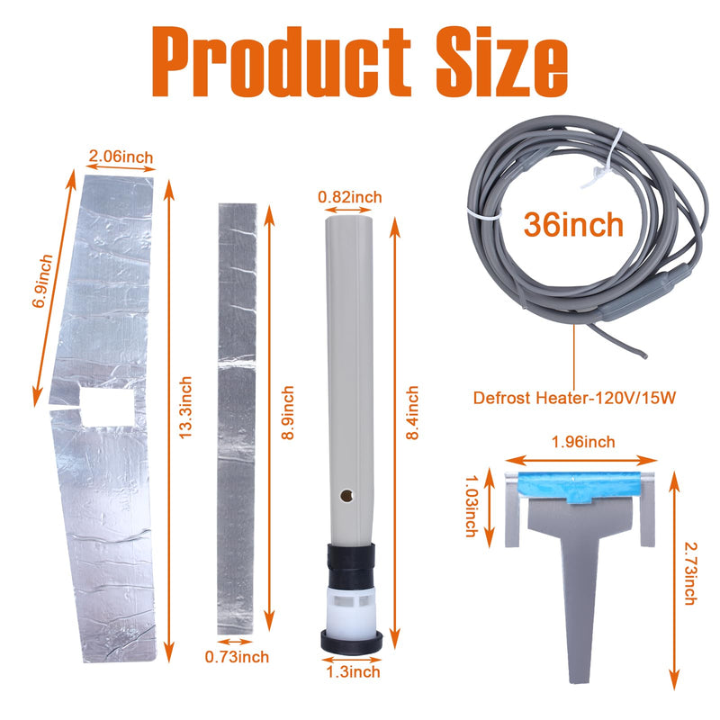 DA82-01415A Replacement for samsung refrigerator water leak service kit Refrigerator Water Leakage Secondary Heater and Moisture Kit Part# AP5957964 PS10058968 - with Instruction