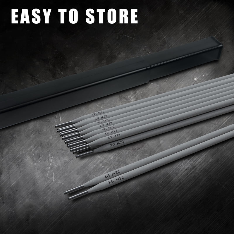 TRQWH E4303 (J422) Sticks Welding Electrode Rods 3/32"- 1/8" Carbon Steel Welding Rod (1/8"-1lb) 1/8"-1lb