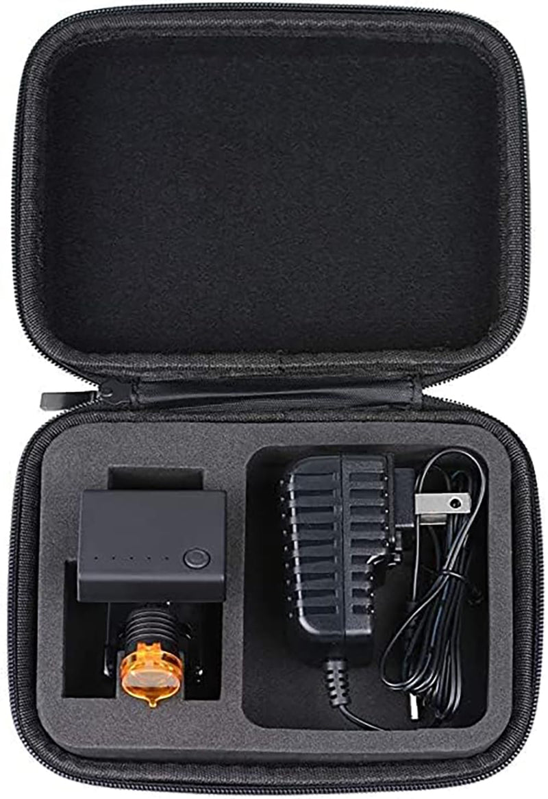 Powerful LED Headlight Headlamp for Dental Loupes Wireless Medical Spotlight with Optical Filter Clip-on Design, Black