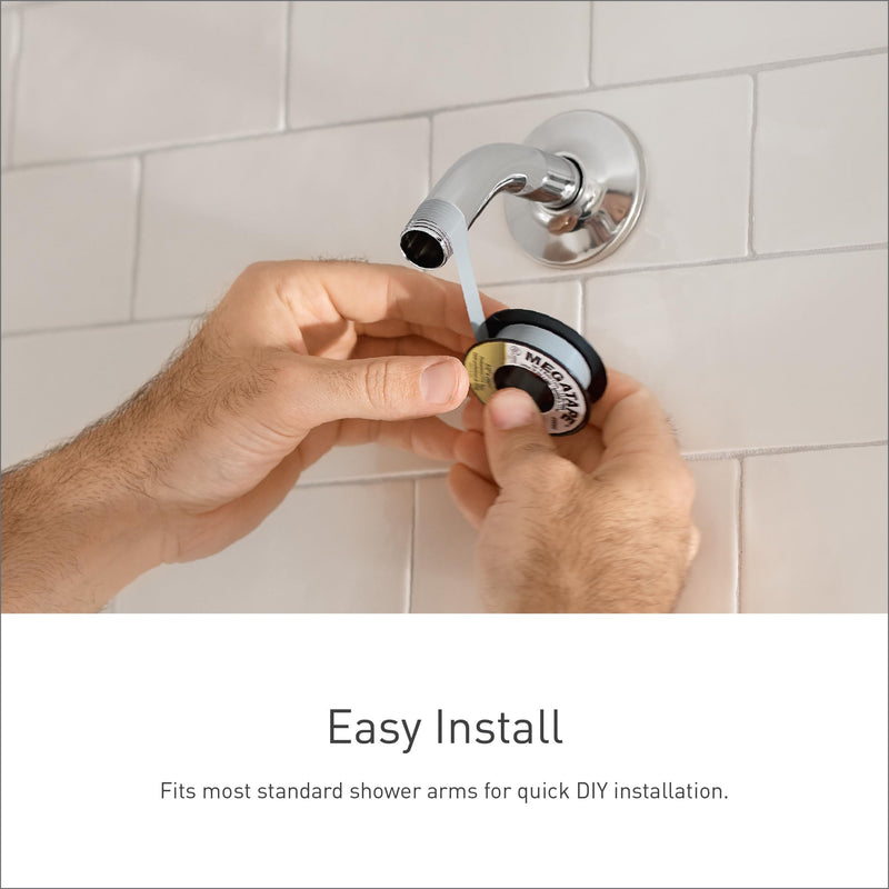 Moen Engage Magnetix Spot Resist Brushed Nickel Eco-Performance 3.5-Inch Six-Function Detachable Handheld Showerhead with Magnetic Docking System, 26100EPSRN Eco-Performance Handheld Shower