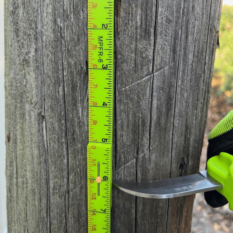MADI 6' Fiberglass Folding Rule/Ruler - Precise Inside Reading with Center-Point Markings for Accurate Measurements | MPFR-6
