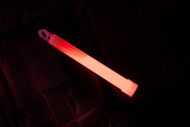 Cyalume ChemLight Light Stick, Military Grade, 30 Minutes Duration, 6 Inches, 10 Pack Red-HI