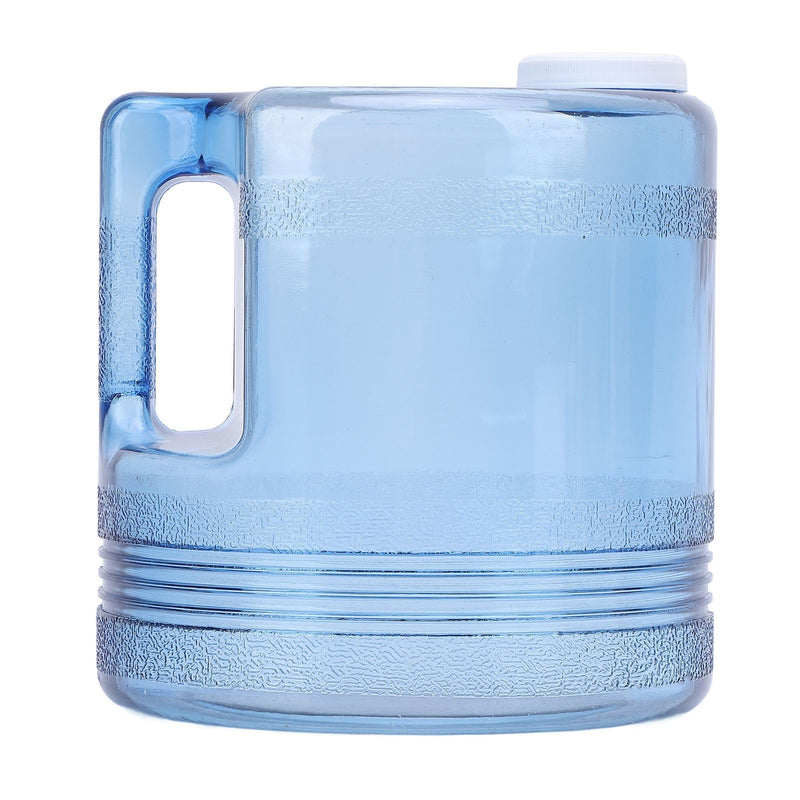Distilled Water Bottle Jug, Shockproof Distiller Water Container 4L Sure Grip for Home Beauty Countertop