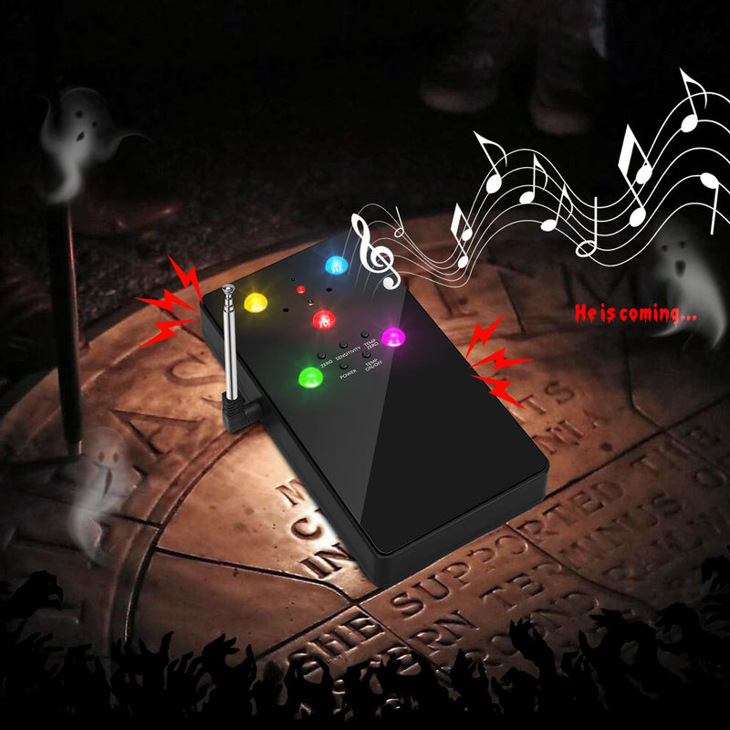 Ghost Hunting Equipment, Briidea Paranormal Equipment Tool with High Sensitivity & Temp Deviation Detection, Perfect for Thrilling Ghost Hunts, Seances & Paranormal Exploration, Black