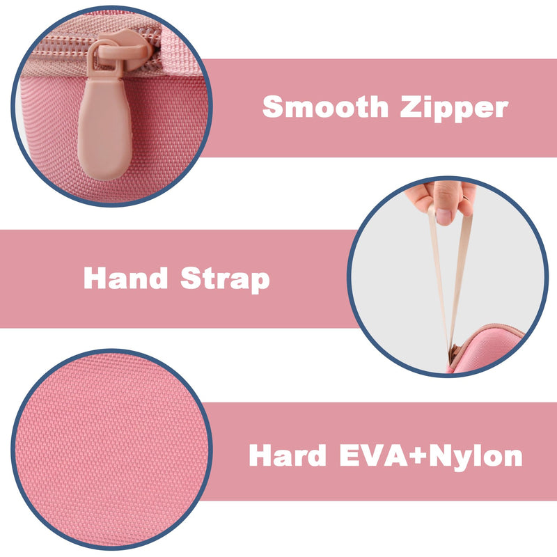 Hard Carrying Case for Dyson HushJet Mini Cool Fan, Pink Pink Case