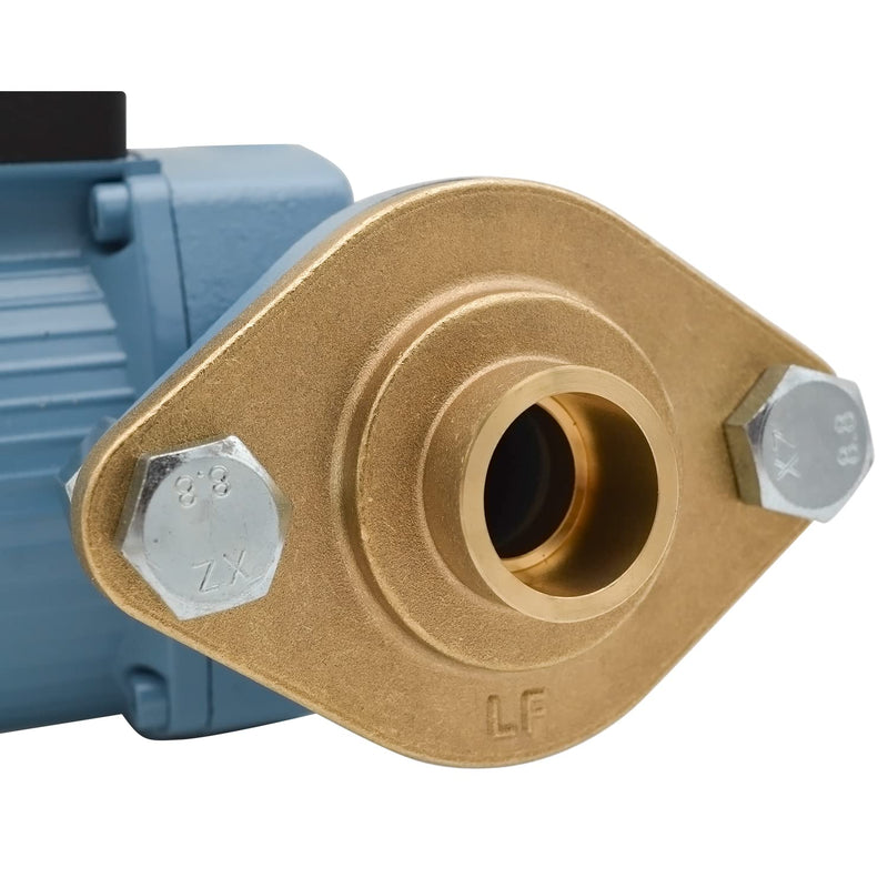 HYDRO MASTER Solid Brass Flange Kit with Gaskets, 3/4" Sweat, For Radiant Heating Systems (3/4" SWEAT)