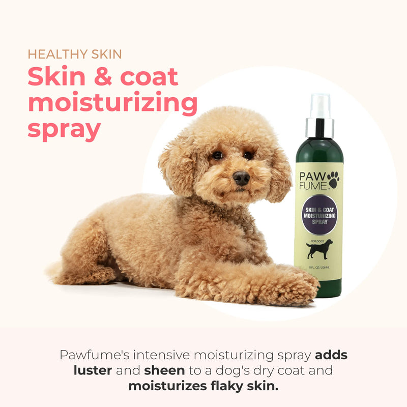 PAWFUME Grooming Dog Spray (Show Dog) + Ear Cleaner for Dogs + Moisturizing Dog Spray Lotion