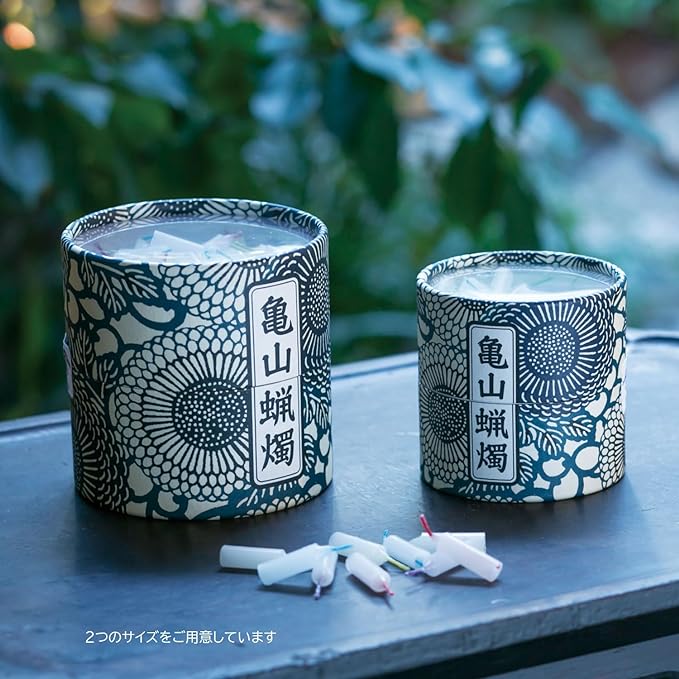 Kameyama five-colored candles, about 300 candles, about 10 minutes - NewNest Australia
