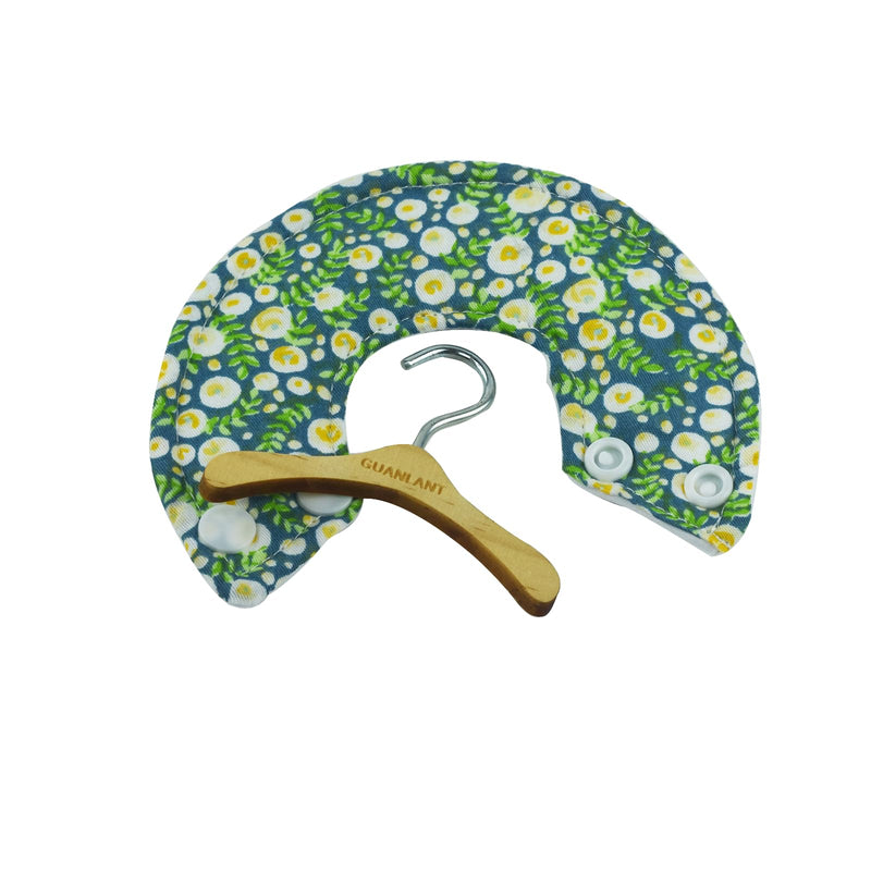 Monk Parakeets Anti-bite Elizabethan Soft Bird Collar, Sun Conures Feather Plucking Protection, Cockatiels Parrot Recovery Cones, Quaker Parrot Neck Protection With Wood Hanger Mix- Flower