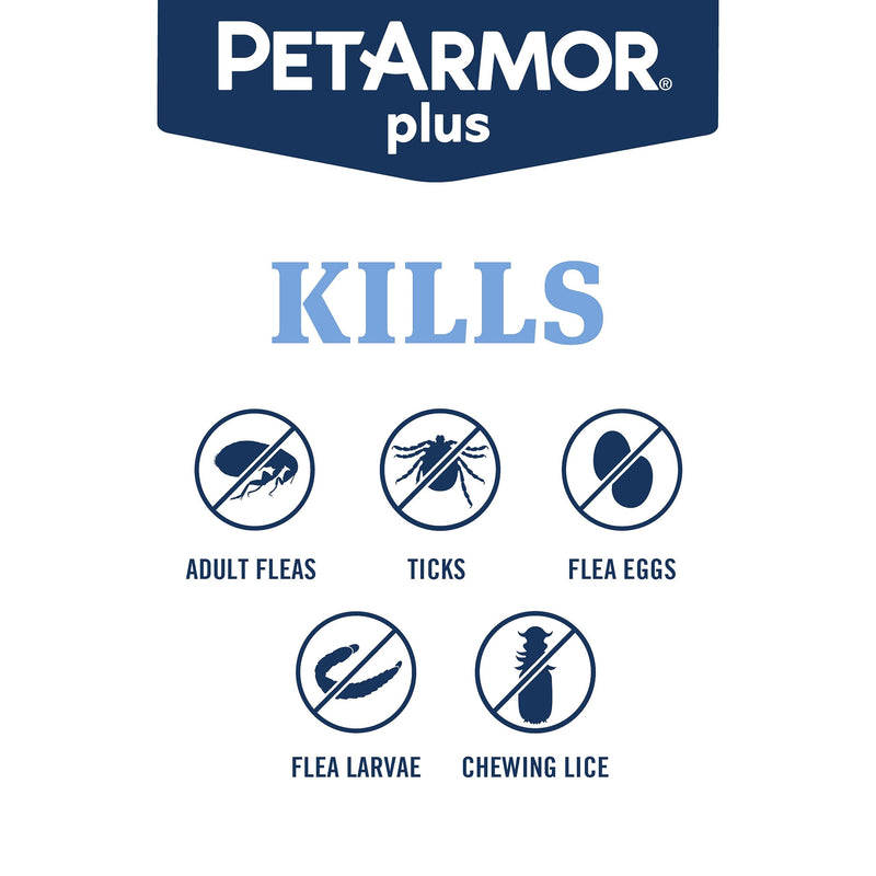PetArmor CAPACTION (nitenpyram) Oral Flea Treatment for (Cat 6 Doses) + Bonus PetArmor Plus Flea and Tick Treatment & Prevention for Cats Over 1.5 lbs (1 Dose)