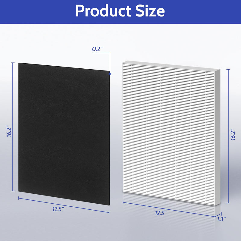115115 HEPA Replacement Filter A for Winix Plasmawave AirPurifier C535 2 Set