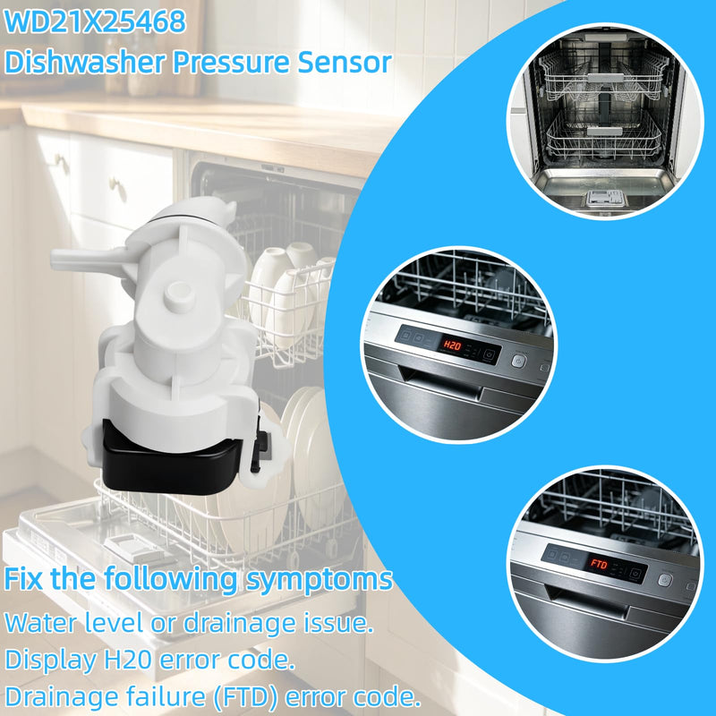 WD21X25468 Dishwasher Pressure Sensor for GE Hotpoint Haier AP6976524