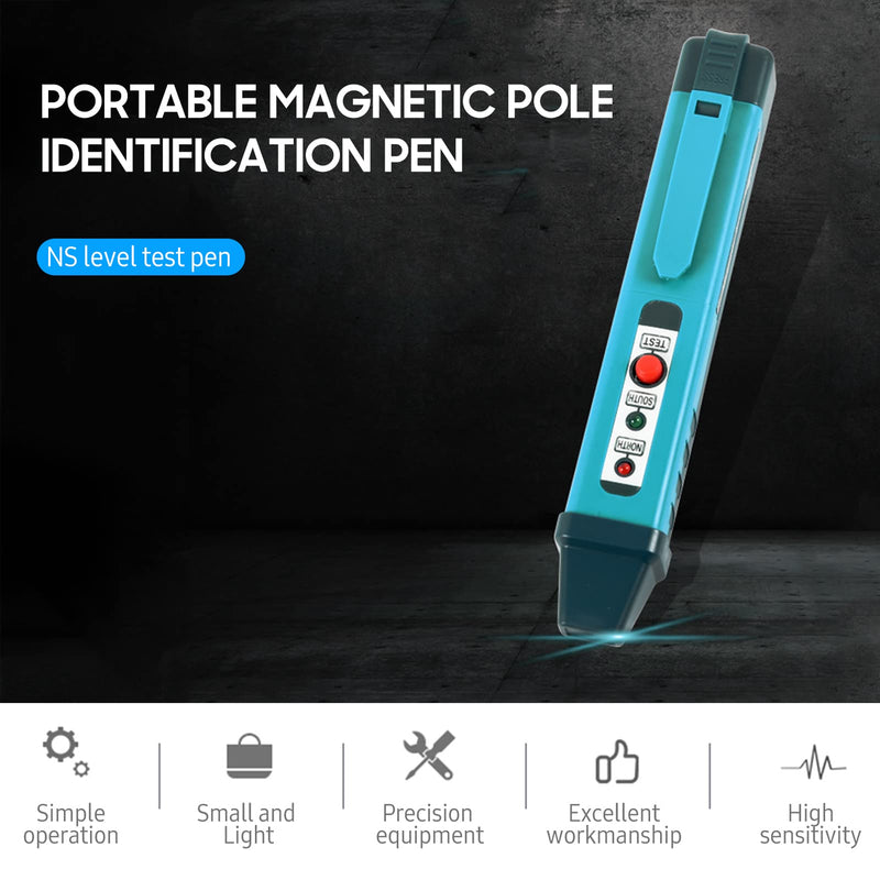 Dioche Polarity Tester, Magnetic Pole Pen Polarity Tester Identify Tool North & South Magnetic Pole Identifier Magnet Detector