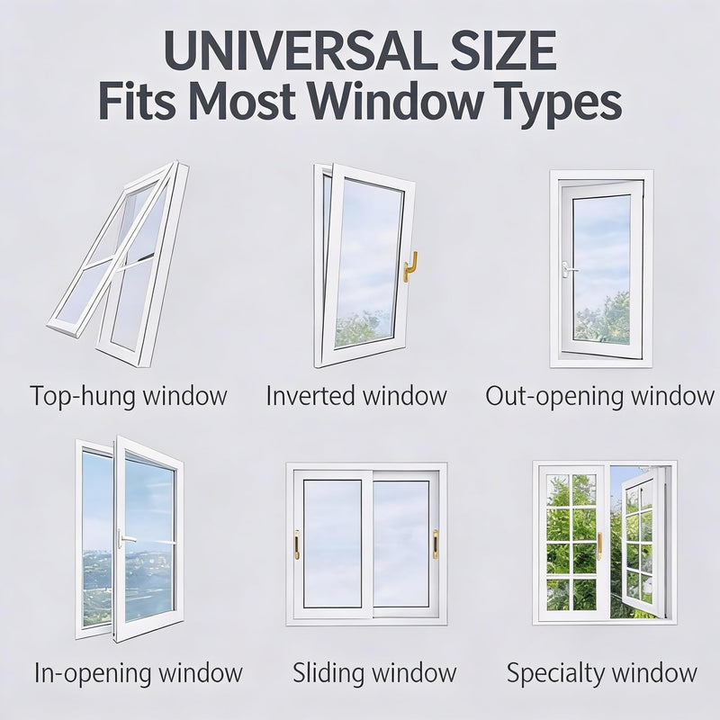 Window Restrictor Locks,Door and Window Opening Restrictor,Sliding Window Security Locks with Keys,Suitable for Home, Office, Hotel, Factory, and Other Anti-Theft Security, with Box 5pcs Black