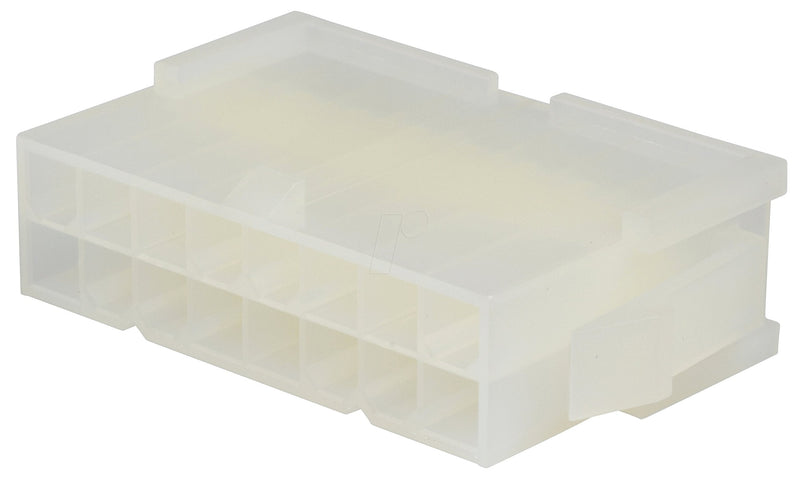 Molex 16 Circuit Receptacle and Plug Housing w/Terminals AWG 18-24 Mini-Fit Jr