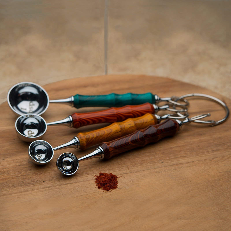 Penn State Industries PKMSPN Measuring Spoon Set Kit Woodturning Project (1pack) 1