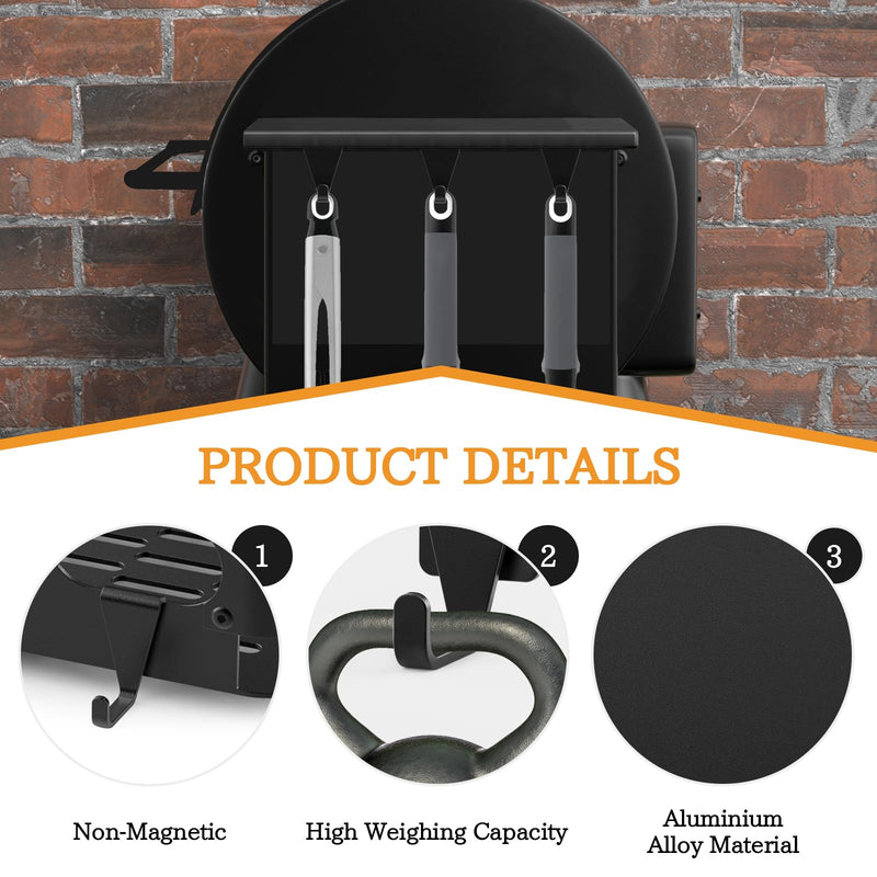 3pack Grills Hooks for Traeger Grills, Grills Hooks for Barbecue Tool, Suit for Traeger Ironwood 885, Pro Series 34, Pro Series 22, Pro D2 575, Pro 780, Ironwood 650, Pit boss