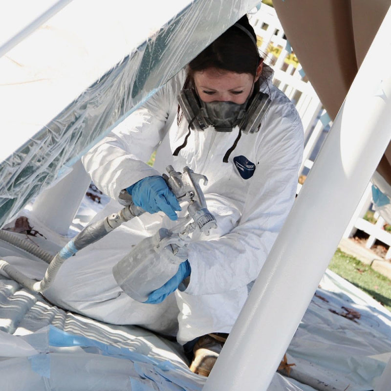 Trimaco DuPont Tyvek Painter's Heavy-Duty Coveralls, White, X-Large,14123