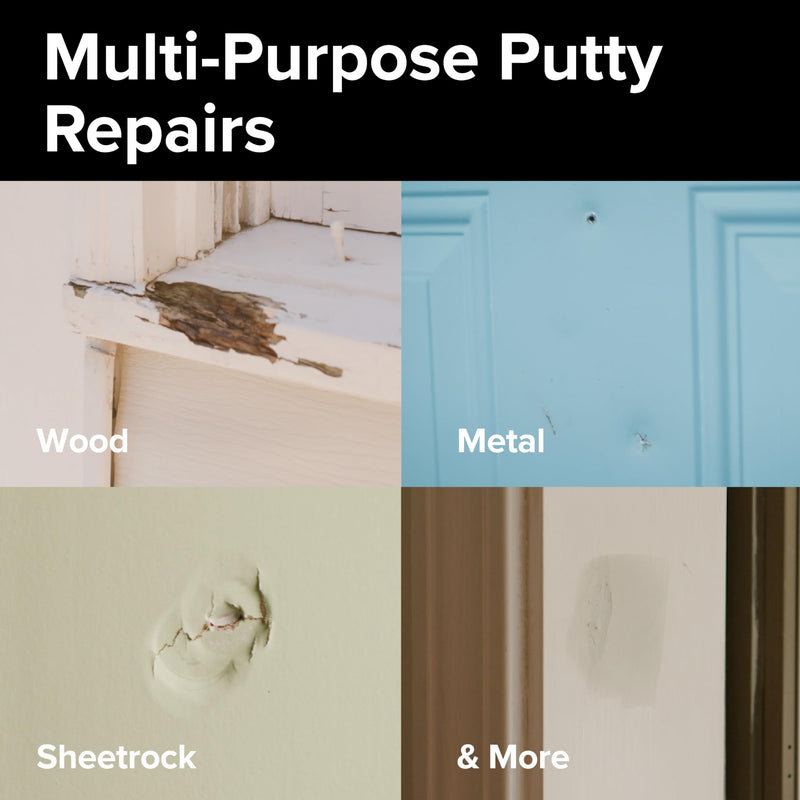 J-B Weld Multi-Purpose Putty - Quart - Home Exterior & Interior 0.25 Gallon