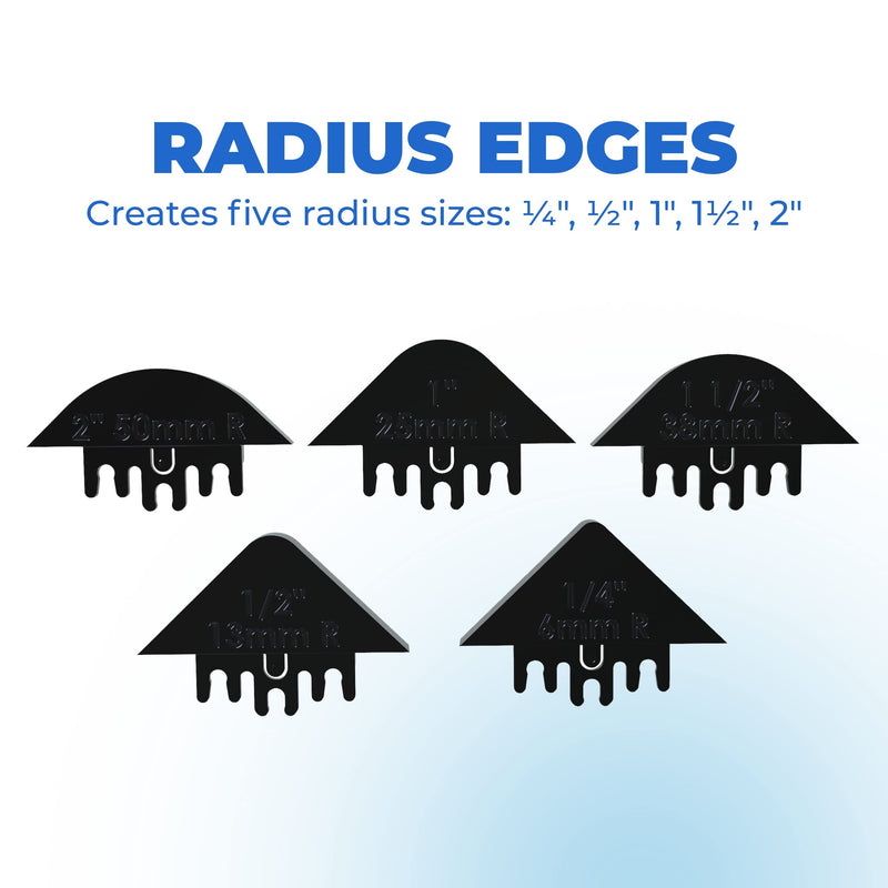 Kreg PRS1000 Corner Routing Guide Set - Corner Routing Guide - Use with Any Trim or Handheld Router, or Router Table Woodworking Tool - Holiday Home Improvement Gifts for Him