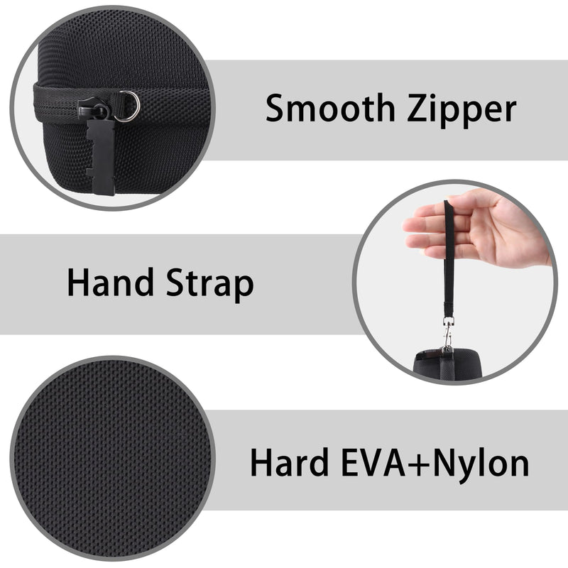 Syongsion Hard Case for Tramex ME5 MEX5 CME5 CMEX5 SMM5 Moisture Meter | Features a Mesh Pocket for Accessories. Hand Strap for Easy Carrying. Shockproof Storage Organizer for Work and Travel