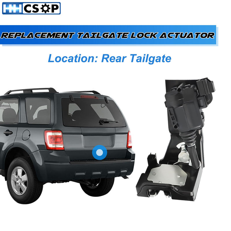 Rear Hatch Trunk Latch Liftgate Latch Tailgate Door Lock Actuator Fit for 2009 2010 2011 2012 Ford Escape | 2008-2011 Mazda Tribute | 2009-2011 Mercury Mariner Replaces# 9L8Z-7843150-B