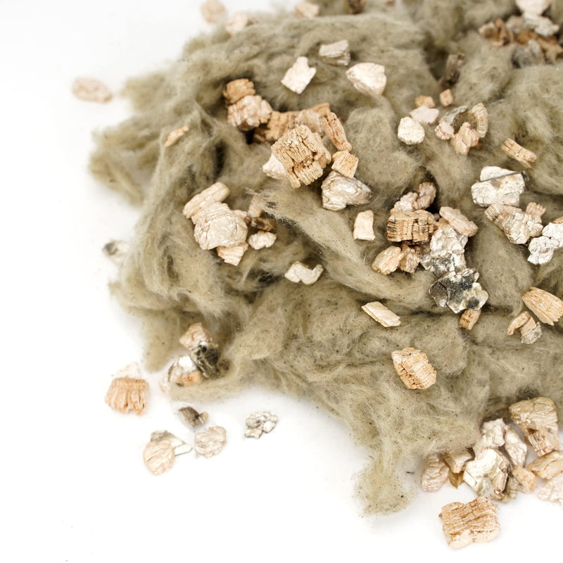 Skyflame Glowing Embers Rock Wool with Vermiculite, 6 Oz Rock Wool+vermiculite