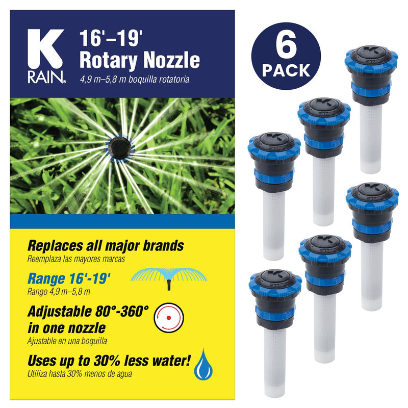AMZ-RN200-ADJ-6PK Fully Adjustable Rotary Nozzles – 16’-19’, 6 Pack - NewNest Australia
