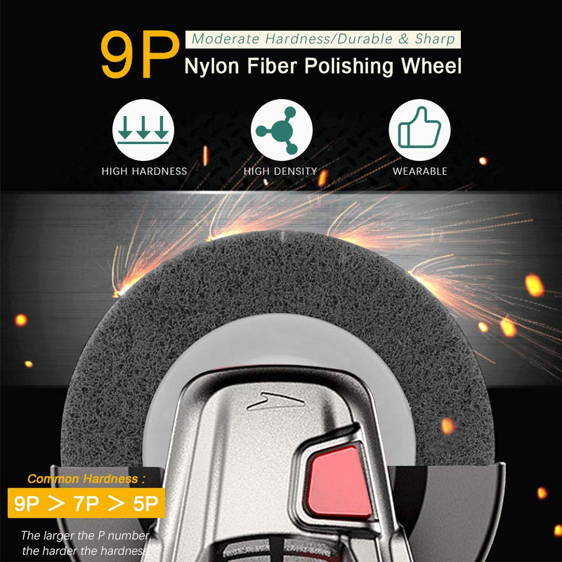 Keadic 18Pcs 4 Inch Wool Felt Polishing Wheel Disc Kit Includes Wool Felt Disc Wheel Pad and Buffing Polishing Compounds, Wool Polishing Wheel Buffer Pads Wool Polishing Disc for Marble 18Pcs Polishing & Sanding Wheel Disc Kit