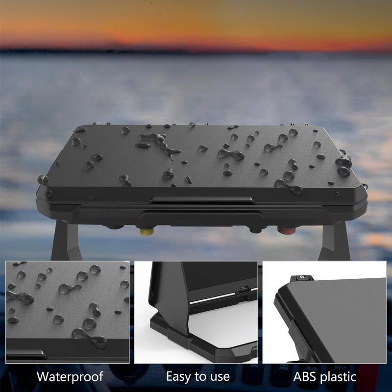 HOLACA Protective Shade Cover Case for Lowrance Elite FS 9 inch Fishfinder/Chartplotter, Full-Coverage and Anti-Scratch Skin
